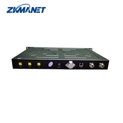 1U 2.4GHz 40dBm Low Latency Wireless Transmission System Vehicle Mounted Video Transmitter