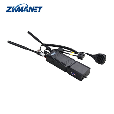 Δυνατό IP66 4W 2T2R Ραδιοφώνημα Manpack για μεγάλη απόσταση 20 ~ 30km LOS Μεταφορά που λειτουργεί σε 1,4GHz
