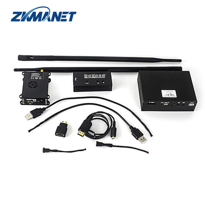 Wireless COFDM Receiver And Transmitter System for UAV Video Data Transmission with 2-8MHz Bandwidth and H.264 Encoding