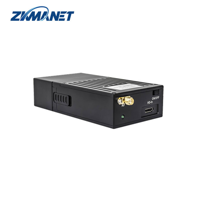 H.264エンコーディング 30dBm 1~2km ミニCOFDMビデオトランスミッター HDMI/CVBS入力送信 警察法執行