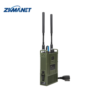 Ανθεκτικός IP66 4G-LTE 82Mbps Manpack IP Mesh Ραδιοφωνικός βίντεο πομπός