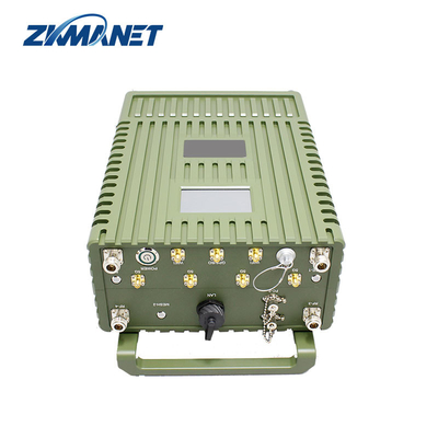 580MHz/1.4GHz 4T4R Rugged IP66 Manet Mesh Manpack  Radio