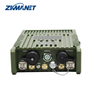 82Mbps Δυνατότητα μεταφοράς δεδομένων 4W MIMO 2T2R IP Mesh Radio Low Latency Video Transmitter