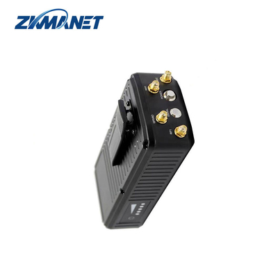 Ανθεκτικό IP66 1W χειροκίνητο IP Mesh στρατιωτικό ραδιόφωνο με υψηλό ρυθμό δεδομένων 82Mbps και 2T2R