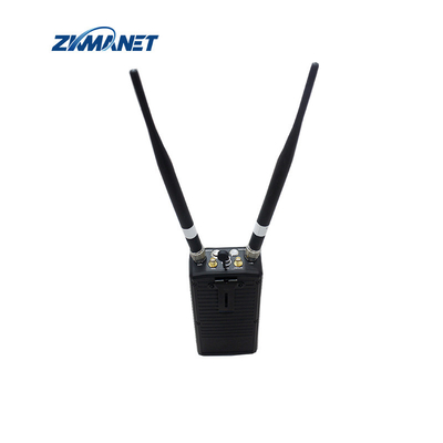 راديو Manpack Mesh المحمول بعرض الفيديو بكامل النطاق الترددي HD Image 1W 1.4GHz 2T2R MESH جهاز إرسال الفيديو اللاسلكي