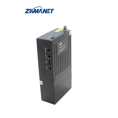 Compact Size 1~2km NLOS Range 30dBm COFDM Wireless HD Hndheld Video Transmitter
