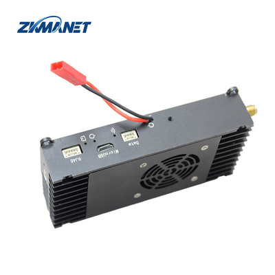 15km 1T2R Triple Band 800MHz/1.4GHz/2.4GHz FHSS IP UAV Video Data Link Radio Communication