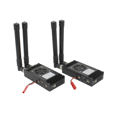 Environmental Monitoring Drone Data Link With 25dBm Output Power TTL LAN Interface And DC12V Power Supply