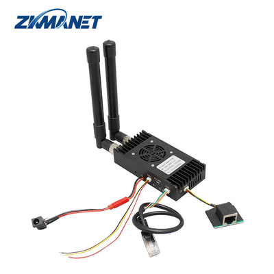 Compact and Lightweight Drone Data Link 102*52*21.5mm 124g 5w Power Consumption