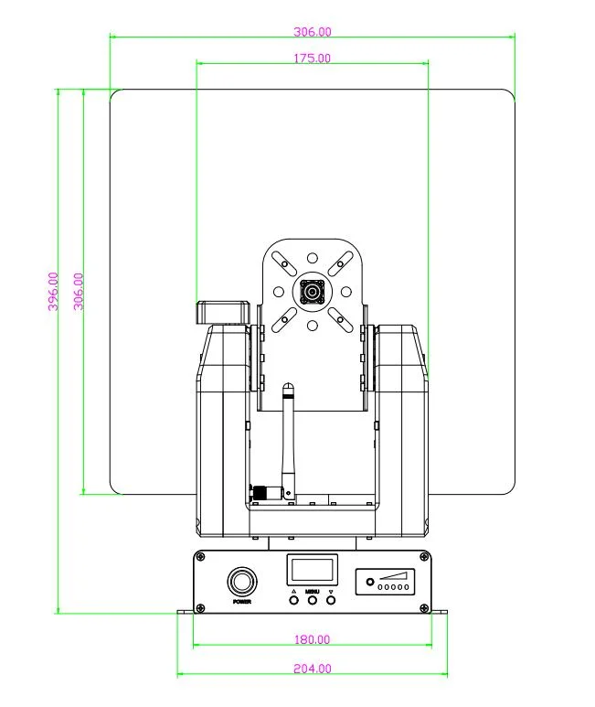 1T2R Mode Image Transmission and Lora Dual Link Uav Communication Wireless Transmission System Ground Station Transmitter