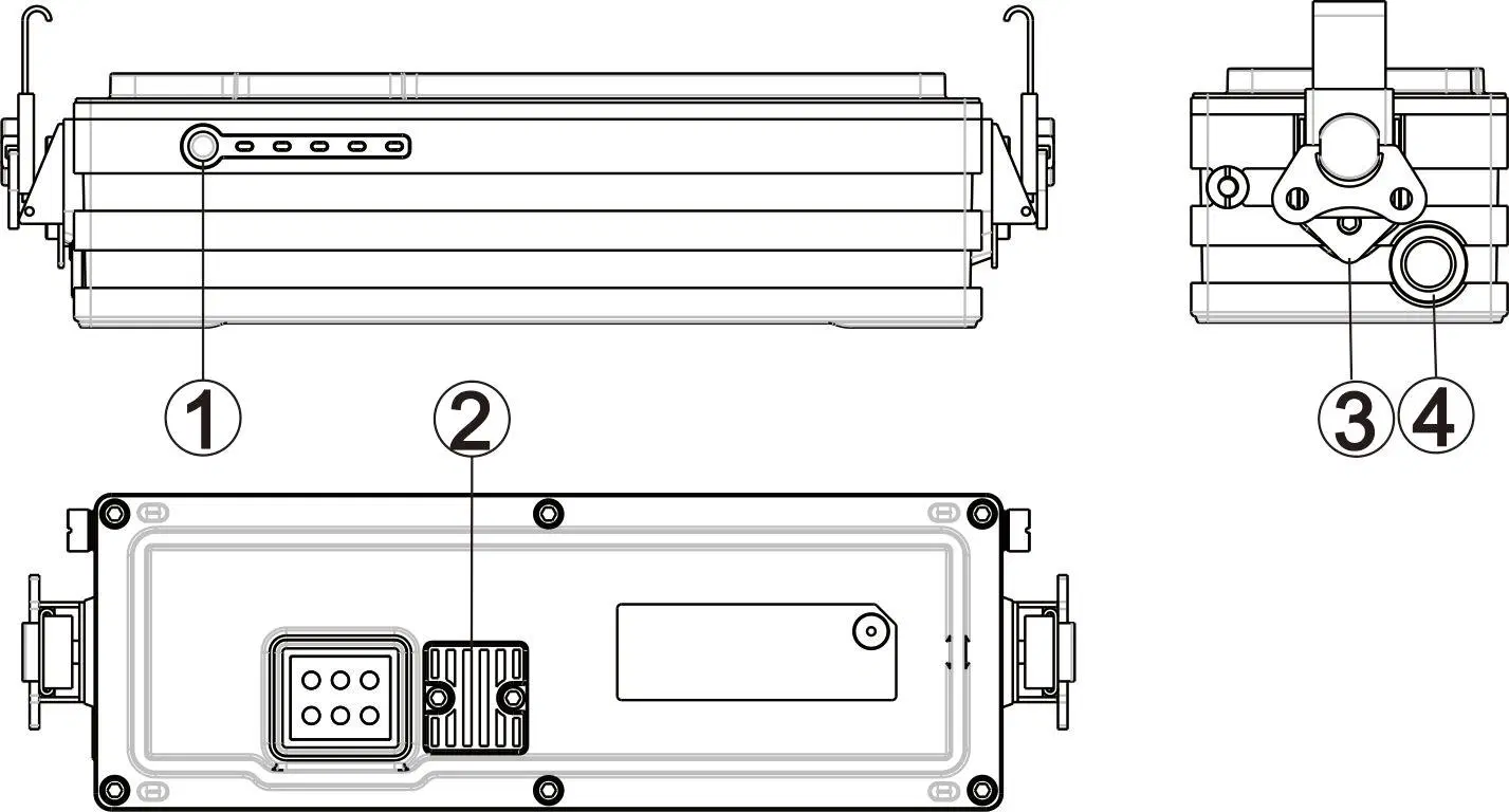 Vehicle or Backpack Use Narrowband Portable Base Station Mesh Radio