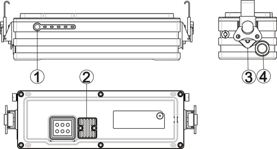 Vehicle or Backpack Use Narrowband Portable Base Station Mesh Radio