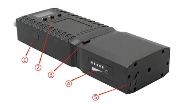 Rugged 66 AES Mesh Radio with Long Range20-30km Video Transmitter