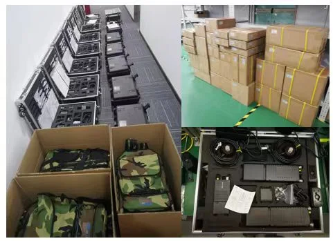 70km Frequency Hopping Uav Drone Accessory Video Data Link  Radio