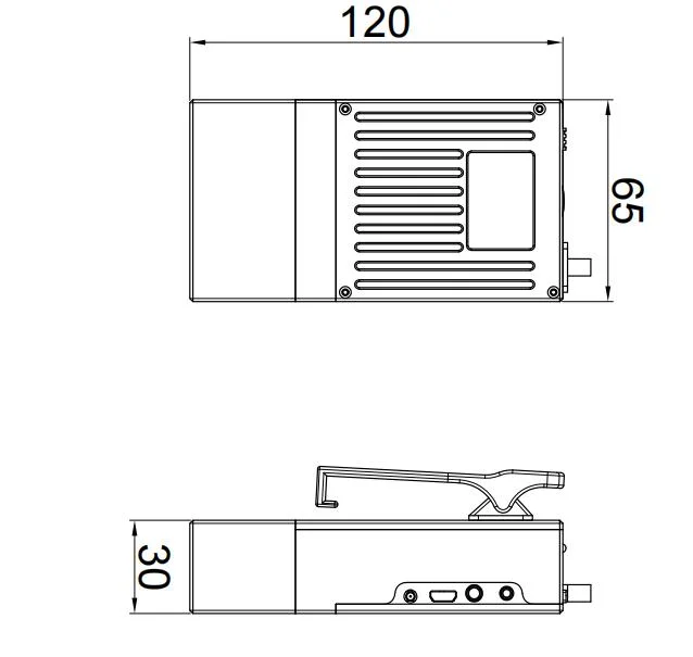 1W Long Range Mini Handheld Cofdm Video Transmitter