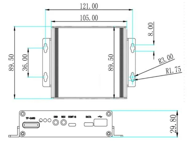 Low Latency Mini Cofdm Wireless HD Video Receiver