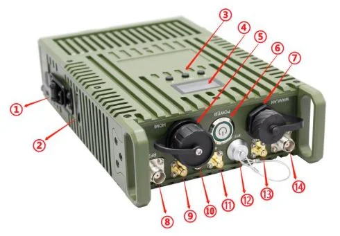 4G-LTE Ptt Manpack IP/HDMI Mesh  Radio