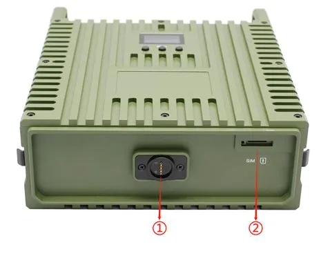 1.4GHz IP66 Manpack 10~20km Long Range Base Station Video Data Transmitter