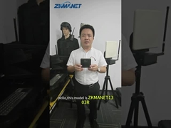 ZKManet1303R پیوندهای داده ویدئویی بی سیم برای هواپیماهای بدون سرنشین و UAV COFDM فرستنده گیرنده ویدئو