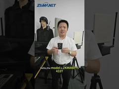 ZKManet1433T 15km 30dBm हल्का वजन COFDM ड्रोन एयरबोर्न HD वायरलेस वीडियो ट्रांसमीटर AES256