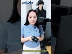 ZKManet6104 2W वीडियो संग्रह Senso स्थिति Nfc समर्थन 4G वाईफाई कानून प्रवर्तन ऑडियो रिकॉर्डर