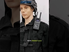 ZKManet2131S 1W 2T2R डुअल बैंड 5.8GHz/2.4GHz 90Mbps डेटा दर हैंडहेल्ड आईपी मेष सैन्य रेडियो