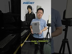 ZKManet3561 Haute puissance 2x10W 2T2R 56Mbps FHSS Station de base extérieure émetteur radio et récepteur