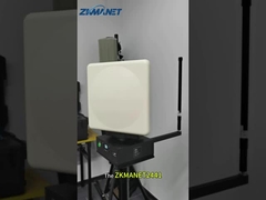 ZKManet2441 IP65 AES128 Ground Terminal UAV 1T2R Drone Data Link Range 49km  GPS Tracking Antenna