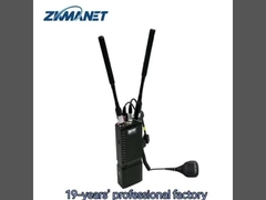 ZKMANET2251UM 4W 350MHz-4GHz अनुकूलन योग्य IP66 मैनपैक आईपी मेष वीडियो ट्रांसमीटर