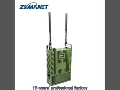 ZKManet2271UM बैकपैक जहाज घुड़सवार वीडियो डेटा लिंक उच्च शक्ति और 2T2R चैनल के साथ मेश रेडियो