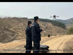 ZKMANET3451 4W 50KM IFS FHSS मेष ड्रोन इमेज ट्रांसमिशन डेटा लिंक