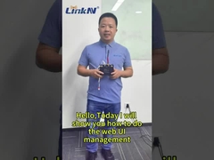 ZKMANET2451UM 1400-1460MHz ड्रोन डेटा लिंक सिस्टम 82Mbps डेटा दर और 64 नेटवर्क नोड्स के साथ