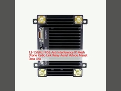1.3-1.5GHz FHSS एंटी इंटरफेरेंस आईपी मेष ड्रोन रेडियो लिंक रिले हवाई वाहन Manet डेटा लिंक